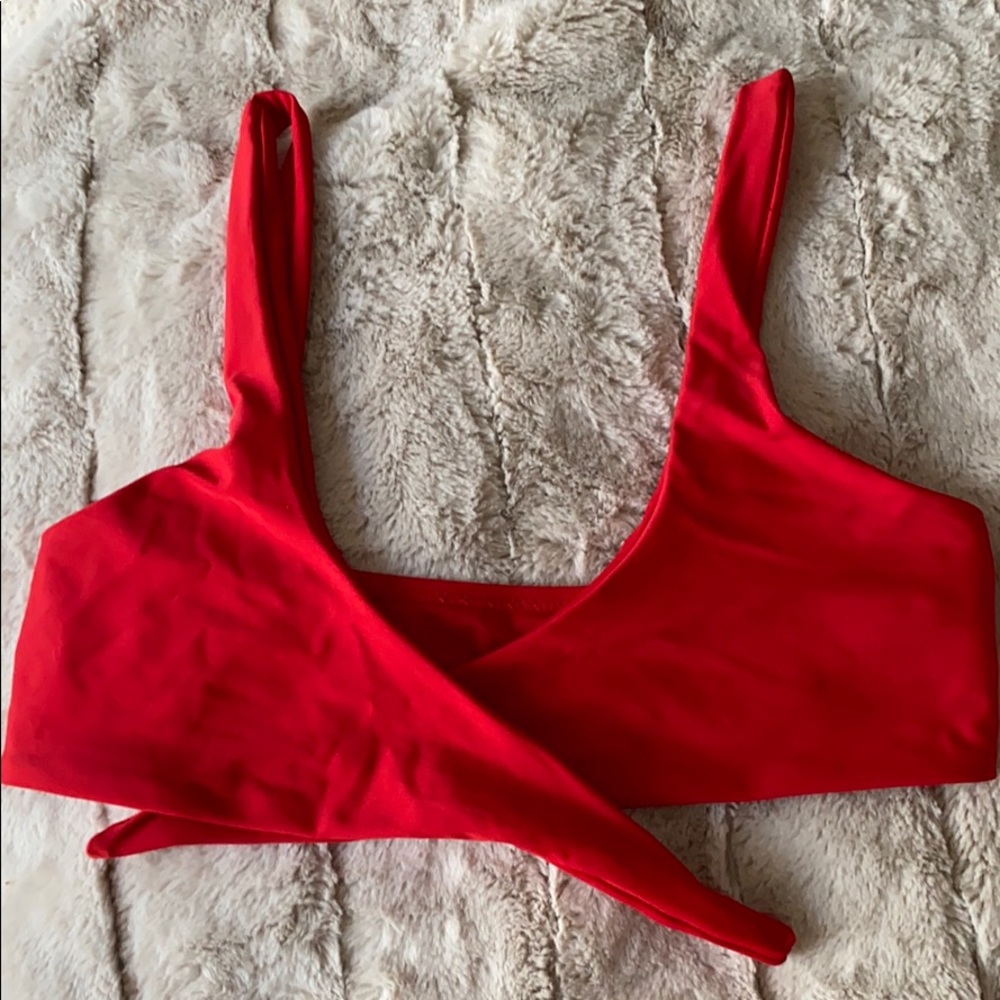 Red bikini